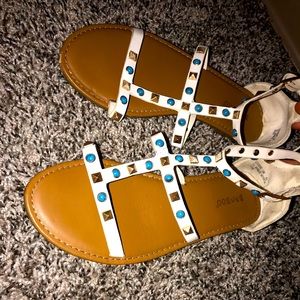 Colorful sandals